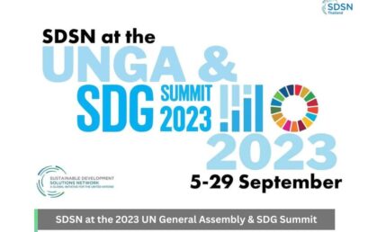 การประชุม “SDSN at the 2023 UN General Assembly (UNGA) & SDG Summit”