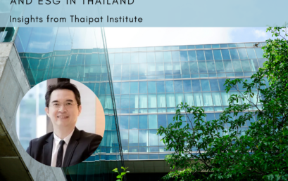 Advancing Corporate Sustainability and ESG in Thailand Insights from Thaipat Institute 
