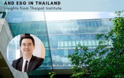 Advancing Corporate Sustainability and ESG in Thailand Insights from Thaipat Institute 