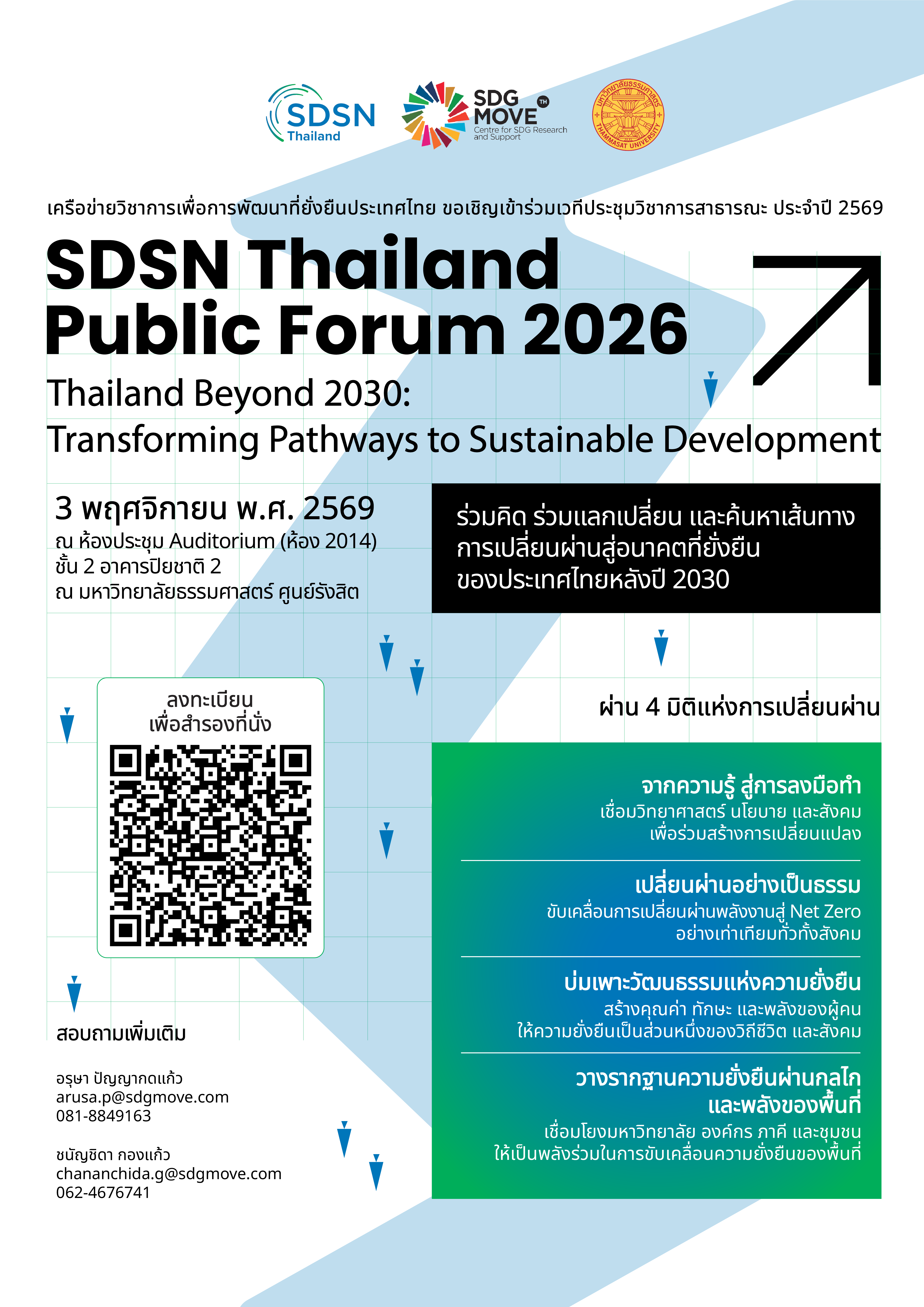 SDSN Thailand Public Forum 2026